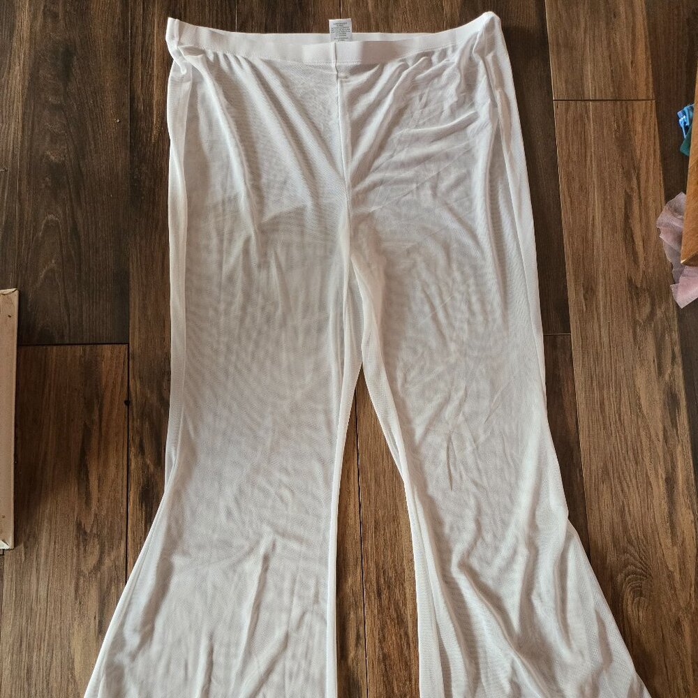 Mesh swim cover pants